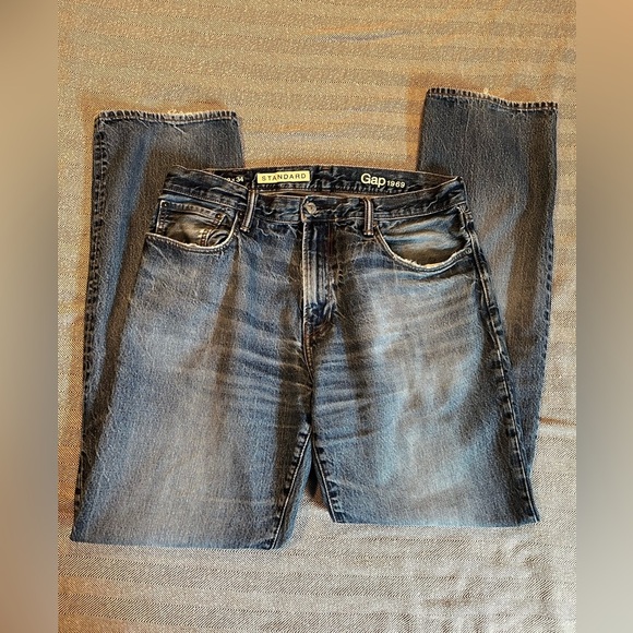 Gap Men’s 1969 Standard Jeans 33x34 - Picture 1 of 11